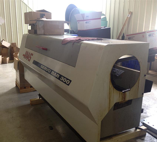 8" HYD. CHUCK HAAS ... (LIVE TOOLING) SLANT BED LATHE